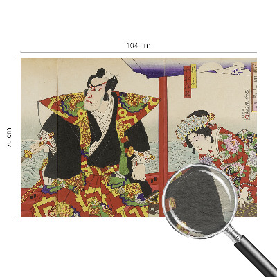 Vlies-Fototapete fürs Wohnzimmer mit Motiv eines japanischen Theaters