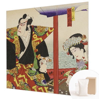 Vlies-Fototapete fürs Wohnzimmer mit Motiv eines japanischen Theaters