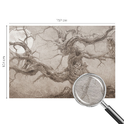 Vlies-Fototapete fürs Schlafzimmer Nachtvögel