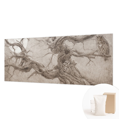 Vlies-Fototapete fürs Schlafzimmer Nachtvögel