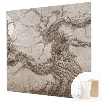 Vlies-Fototapete fürs Schlafzimmer Nachtvögel