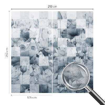 Vlies-Fototapete fürs Kinderzimmer Lotusblumen