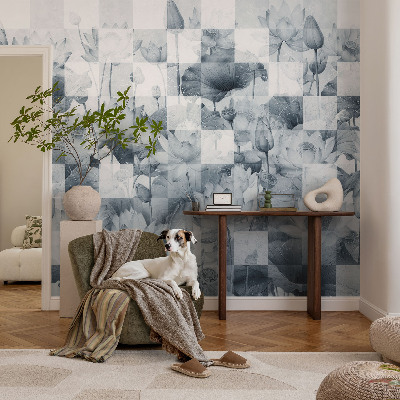 Vlies-Fototapete fürs Kinderzimmer mit einem Motiv aus Lotusblumen