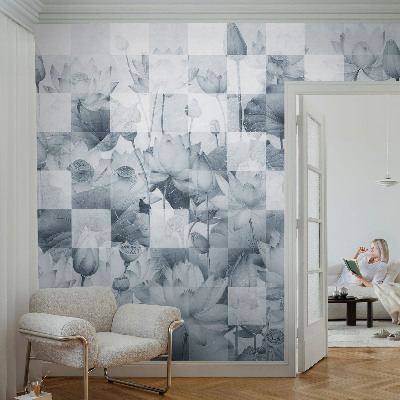 Vlies-Fototapete fürs Kinderzimmer mit einem Motiv aus Lotusblumen