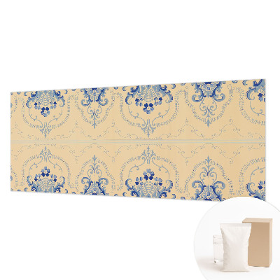 Motivtapete mit blauen Ornamenten