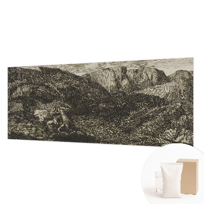 Bildtapete mit Motiv einer Berglandschaft