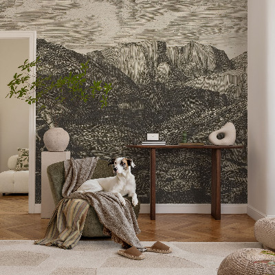 Bildtapete Bergreise