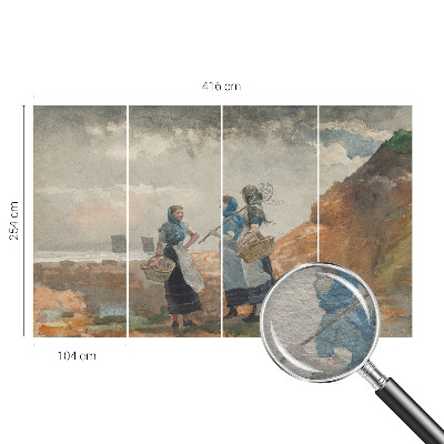 Fototapete Eine ruhige Küste