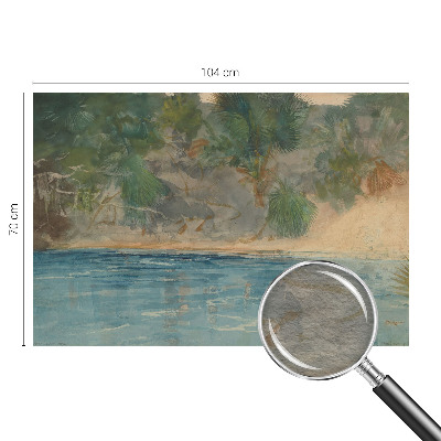 Vlies-Fototapete mit Motiv einer tropischen Küste