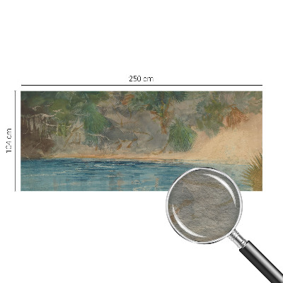 Vlies-Fototapete mit Motiv einer tropischen Küste