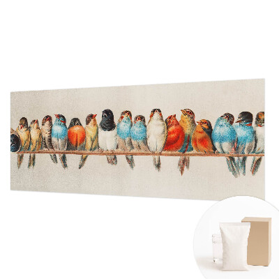 Fototapete aus Vlies Vögel auf einem Ast