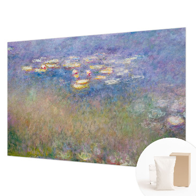 Vlies-Fototapete fürs Wohnzimmer mit Seerosen-Motiv