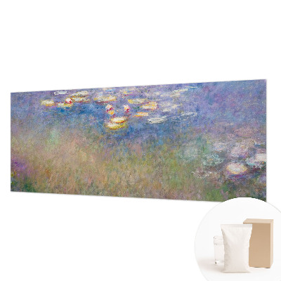 Vlies-Fototapete fürs Wohnzimmer mit Seerosen-Motiv