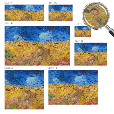 Vlies-Fototapete fürs Schlafzimmer mit Motiv einer Feldlandschaft