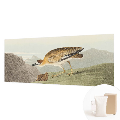 Vliestapete fürs Schlafzimmer Bergvogel