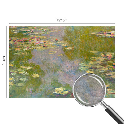 Moderne Vlies-Fototapete mit Motiv Seerosen