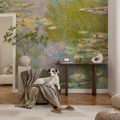 Moderne Vlies-Fototapete Seerosen