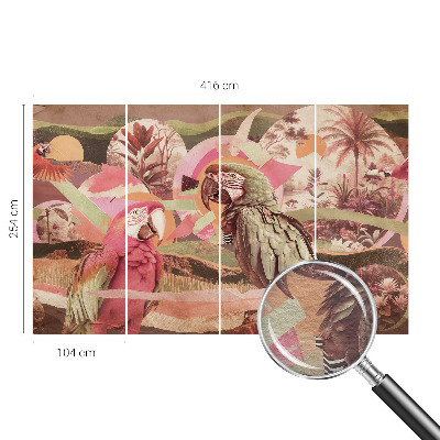 Fototapete Tropische Vögel