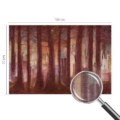 Vlies-Fototapete mit einer geheimnisvollen Landschaft