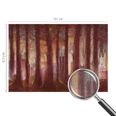 Vlies-Fototapete mit einer geheimnisvollen Landschaft