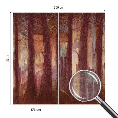 Vlies-Fototapete mit einer geheimnisvollen Landschaft
