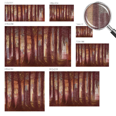 Vlies-Fototapete Geheimnisvolle Landschaft