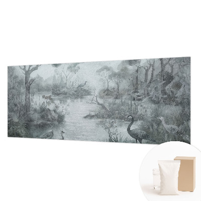 Wandtapete mit Motiv einer Naturlandschaft