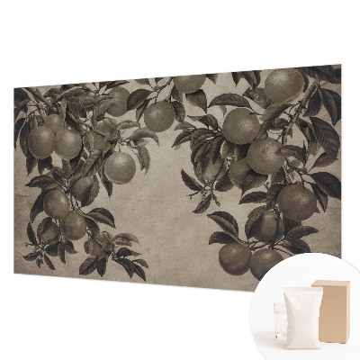 Fototapete fürs Wohnzimmer Fruchtmuster