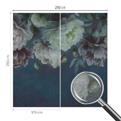 Vlies-Fototapete nach Maß Florale Eleganz