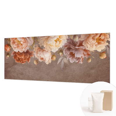 Vlies-Fototapete fürs Wohnzimmer mit floralem Motiv