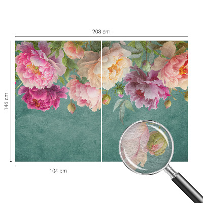 Vliestapete fürs Schlafzimmer Florale Eleganz