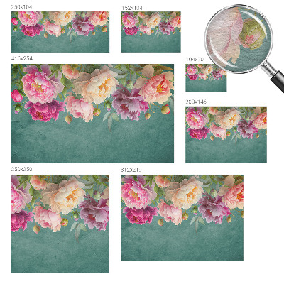 Vliestapete fürs Schlafzimmer Florale Eleganz