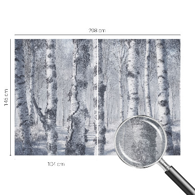 Vlies-Fototapete fürs Kinderzimmer mit frostiger Natur als Motiv