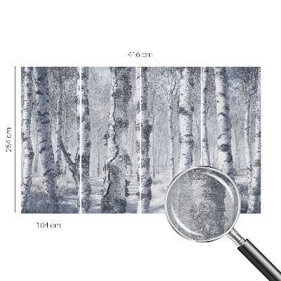 Vlies-Fototapete fürs Kinderzimmer mit frostiger Natur als Motiv