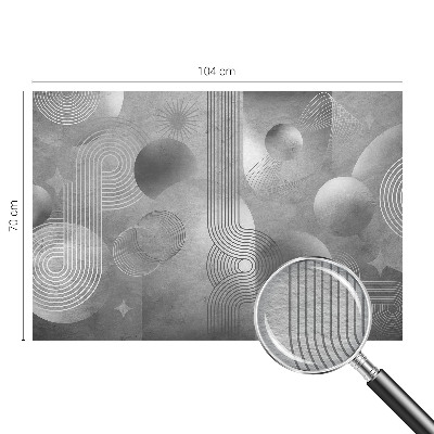 Vliestapete fürs Wohnzimmer Abstrakte Eleganz