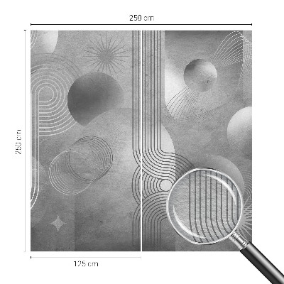 Vliestapete fürs Wohnzimmer Abstrakte Eleganz