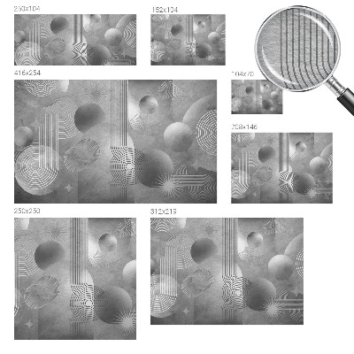 Vliestapete fürs Wohnzimmer Abstrakte Eleganz