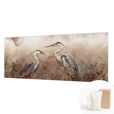 Moderne Vlies-Fototapete mit elegantem Vogelmotiv