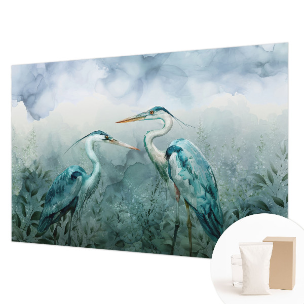 Bildtapete mit natürlichem Vogelmotiv