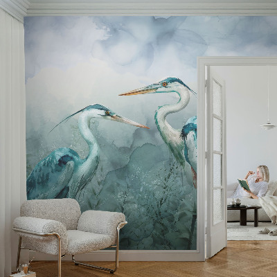 Bildtapete mit natürlichem Vogelmotiv