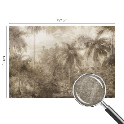 Wand-Fototapete mit einer exotischen Landschaft