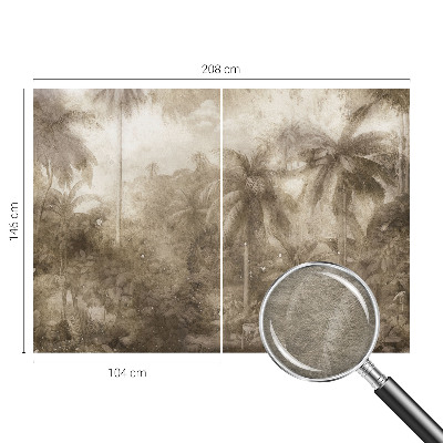 Wand-Fototapete mit einer exotischen Landschaft