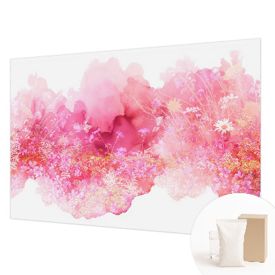 Dekorative Wand-Fototapete mit Blumenmuster