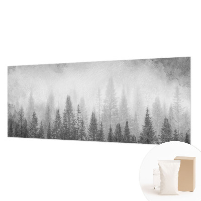 Wandtapete mit Motiv ‚Waldnebel‘