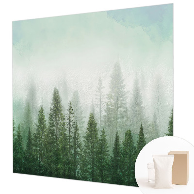 Vlies-Fototapete Wolf im Wald