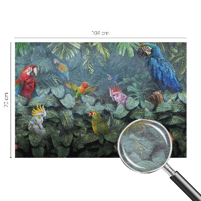 Fototapete aus Vlies mit exotischem Dschungelmotiv