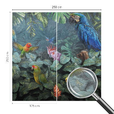 Fototapete aus Vlies mit exotischem Dschungelmotiv