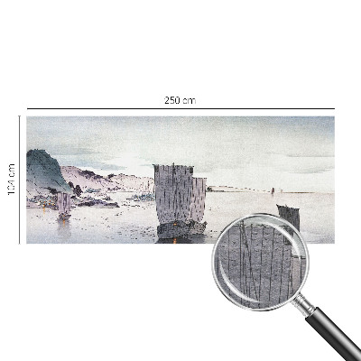 Vlies-Fototapete fürs Schlafzimmer mit einer nautischen Szenerie