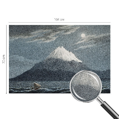 Motivtapete aus Vlies Mondhelle Nacht