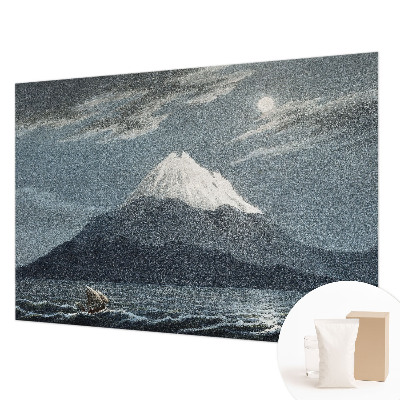 Motivtapete aus Vlies Mondhelle Nacht